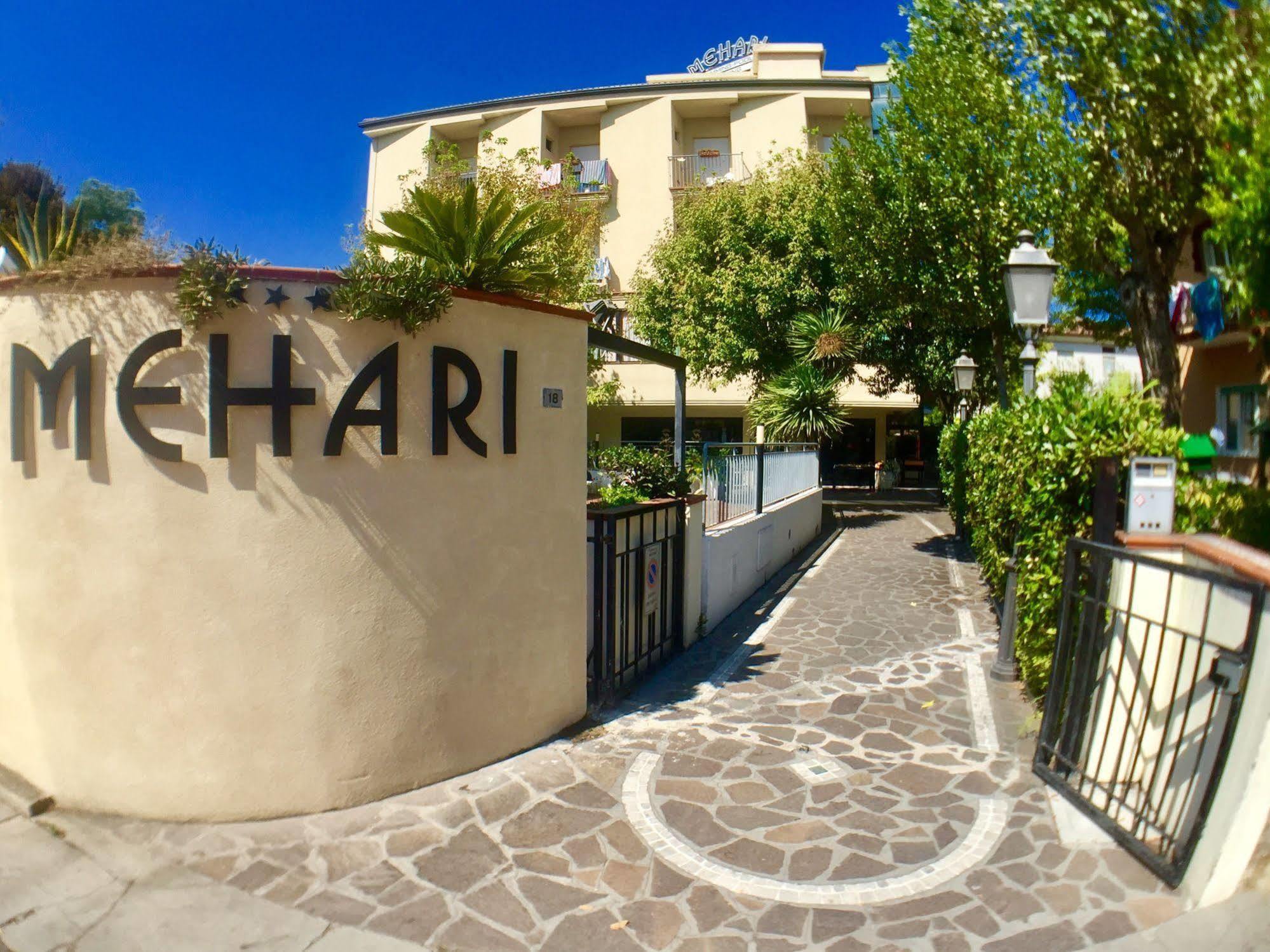 Hotel Mehari Riccione Eksteriør billede